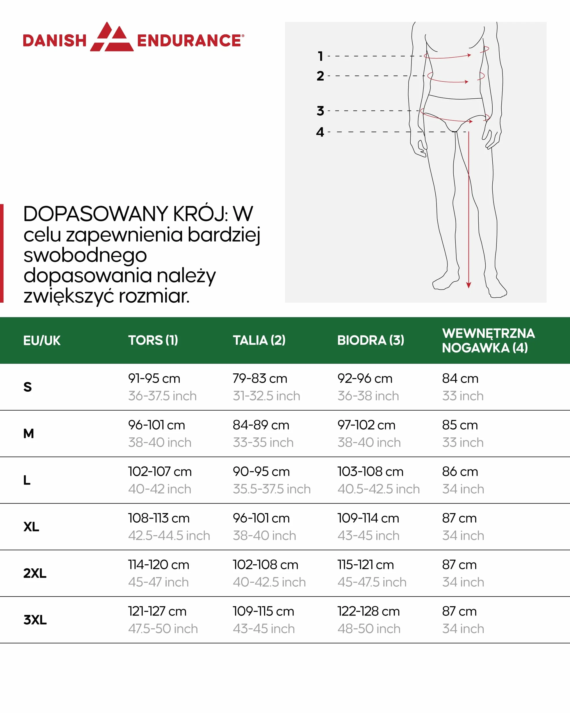 DANISH ENDURANCE Bielizna Termoaktywna Merino, Długie Kalesony Męskie, Wełna Merino, Zestaw Termoaktywny, Odzież Termiczna na Zimę
