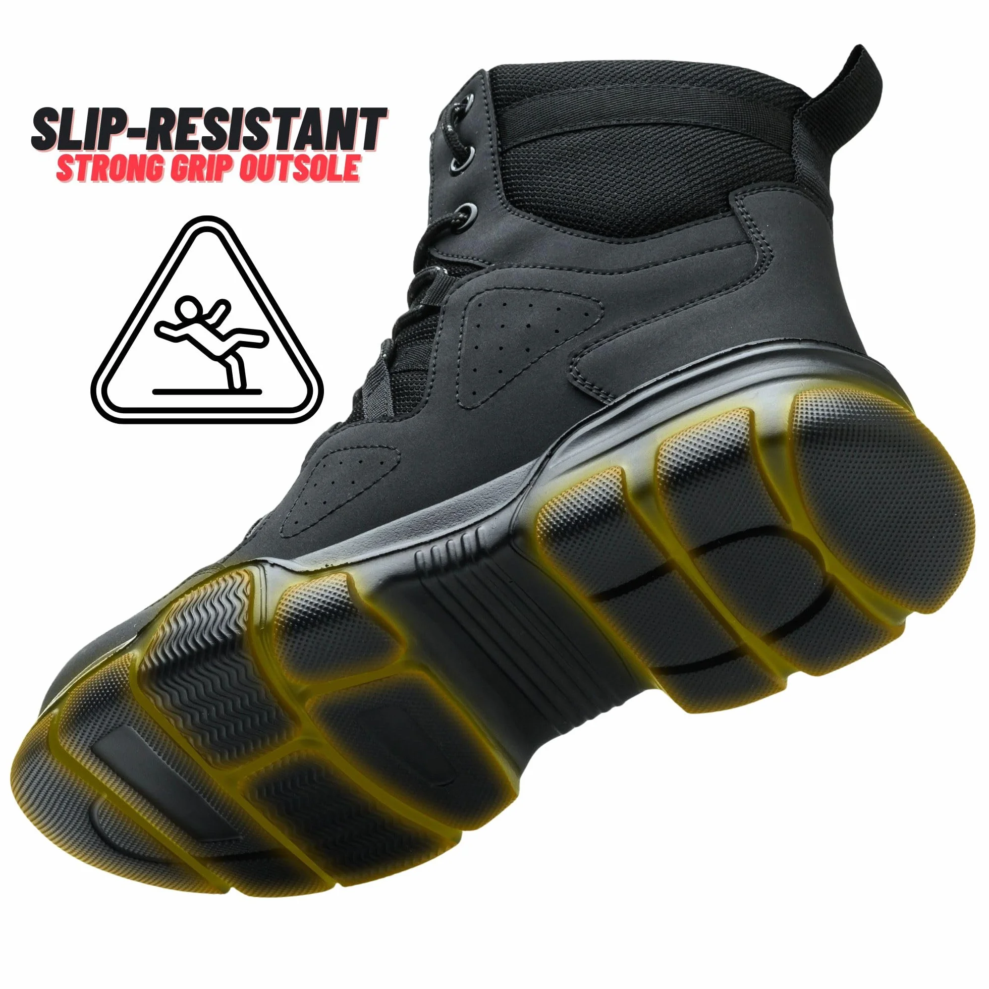 Rona Shoes Obuwie ochronne, buty robocze, stalowe noski, buty robocze, trampki, wygodne, sportowe, lekkie, dla mężczyzn i kobiet