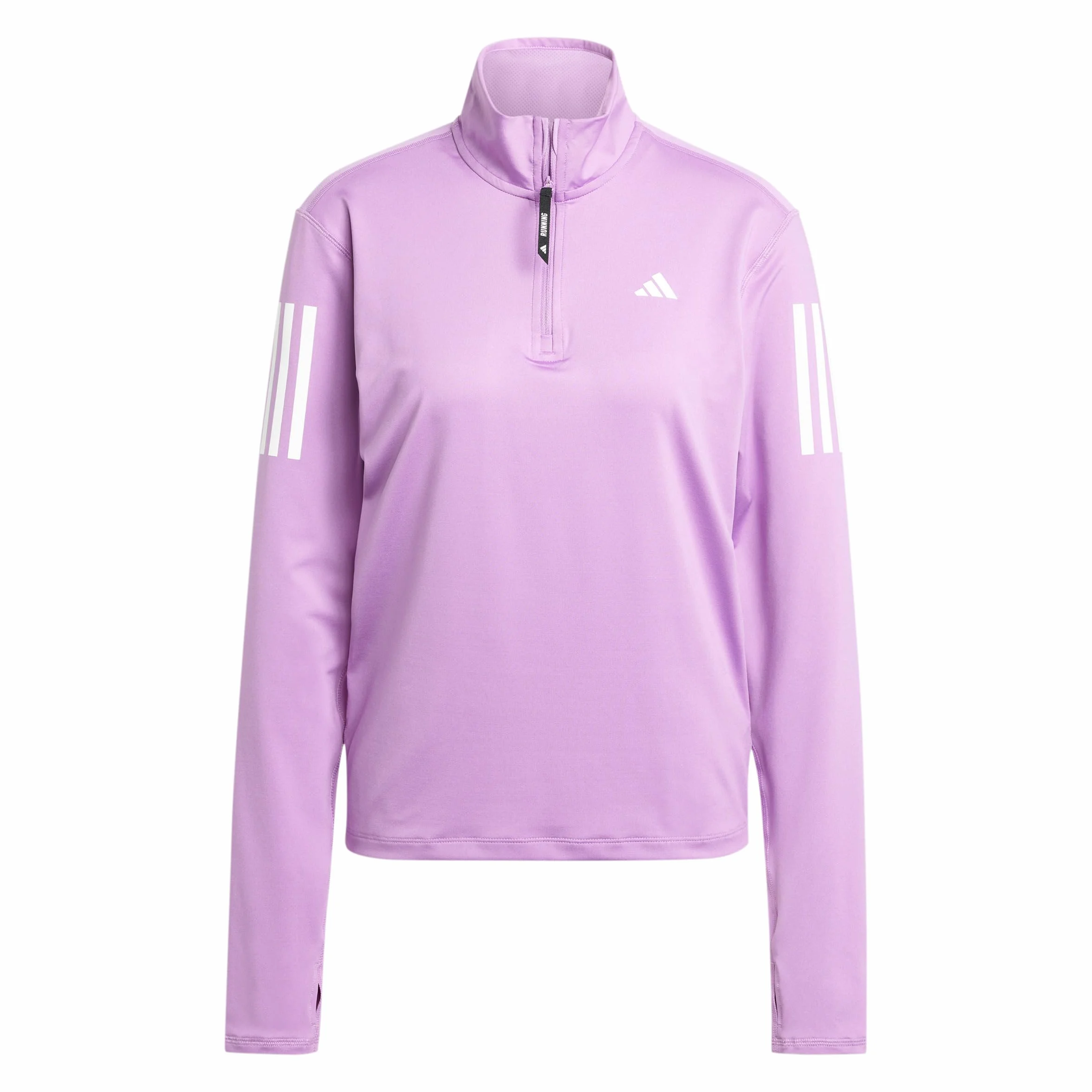 adidas Kobiety Own the Run Half-Zip Jacket, preloved purple, L