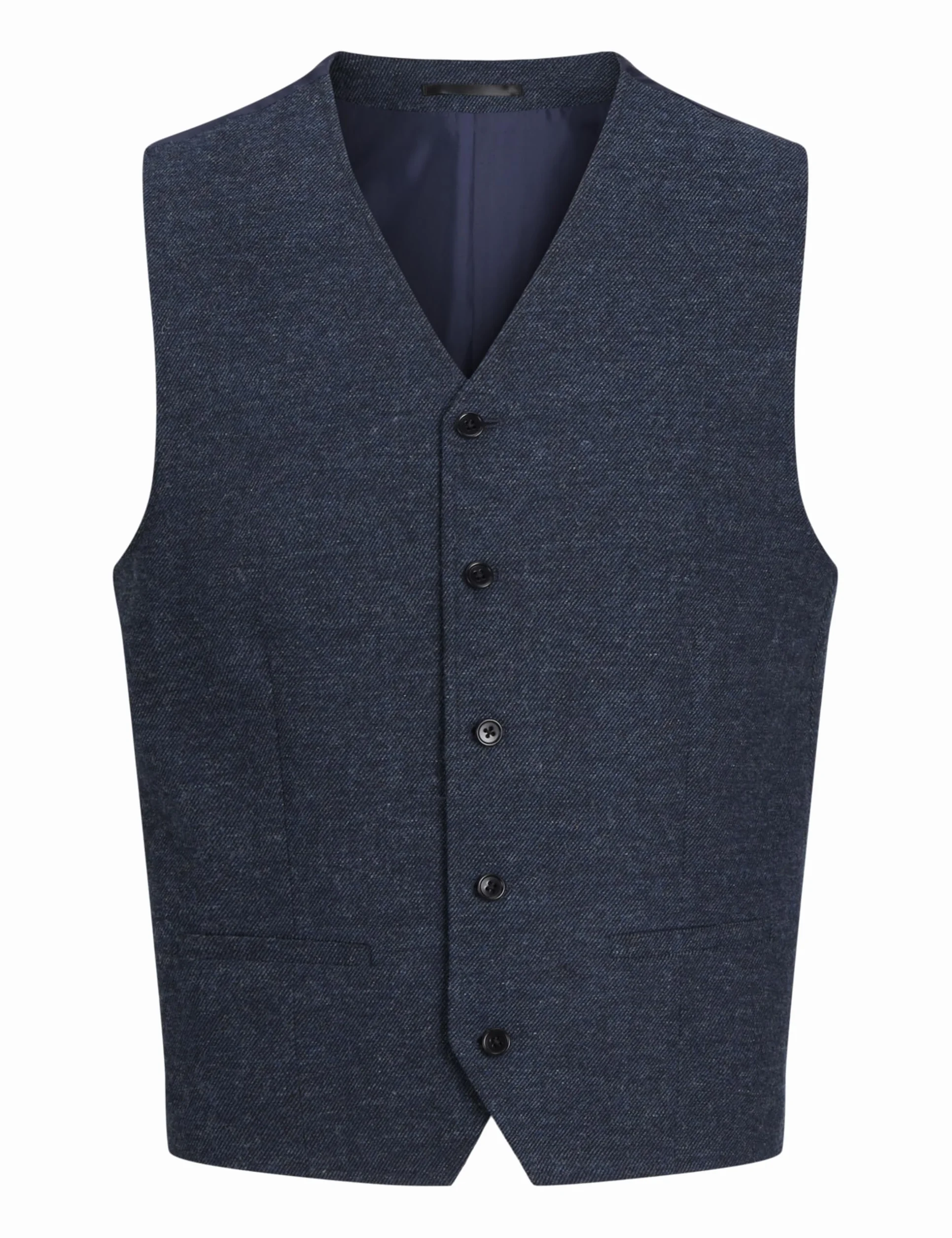 Jack & Jones Jprwinter Twill Waistcoat, granatowy/dopasowanie: slim fit, 52