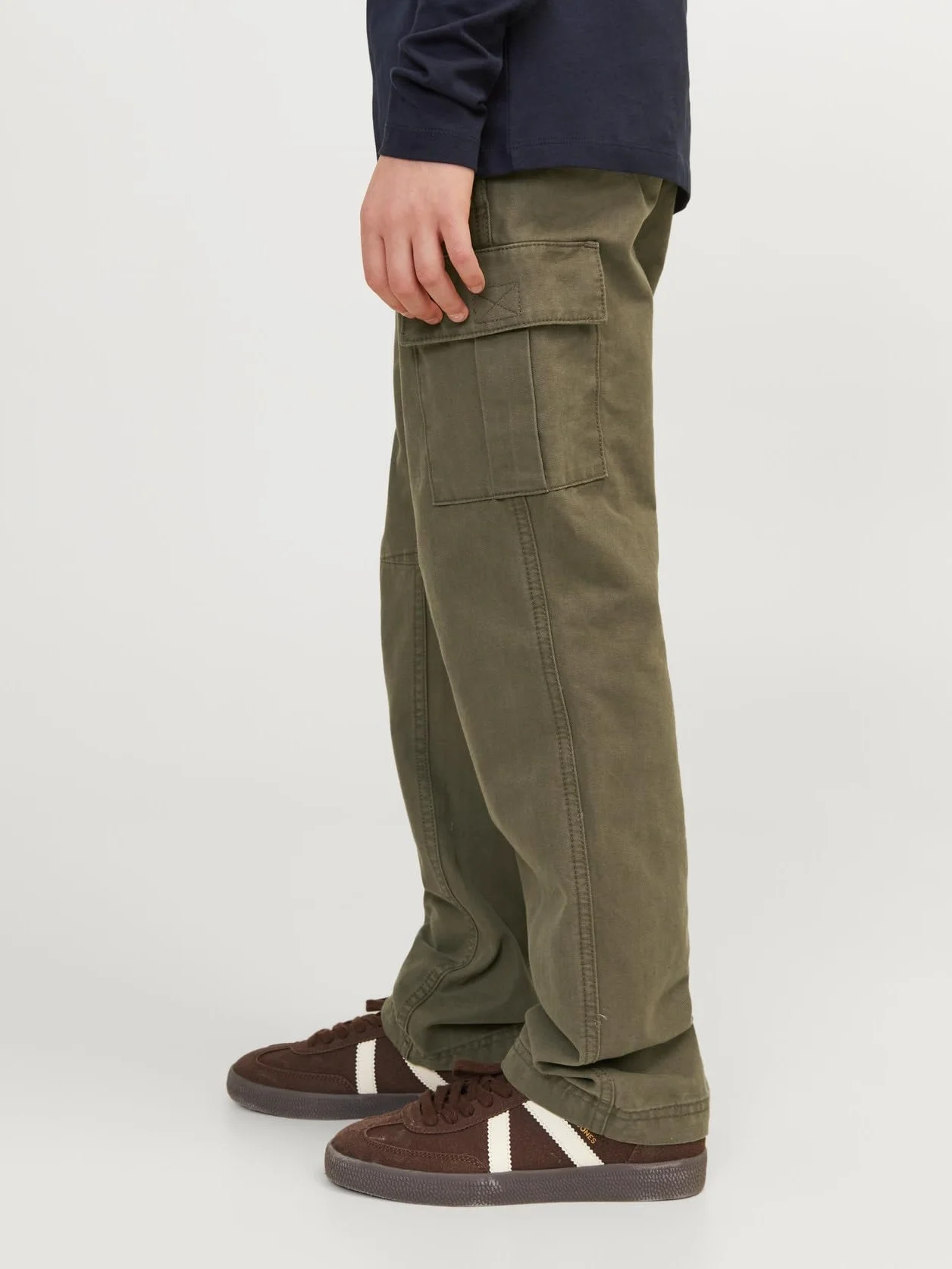 JACK & JONES Jpstkane Jjbarkley Cargo Pant Noos Jnr - bojówki Chłopcy