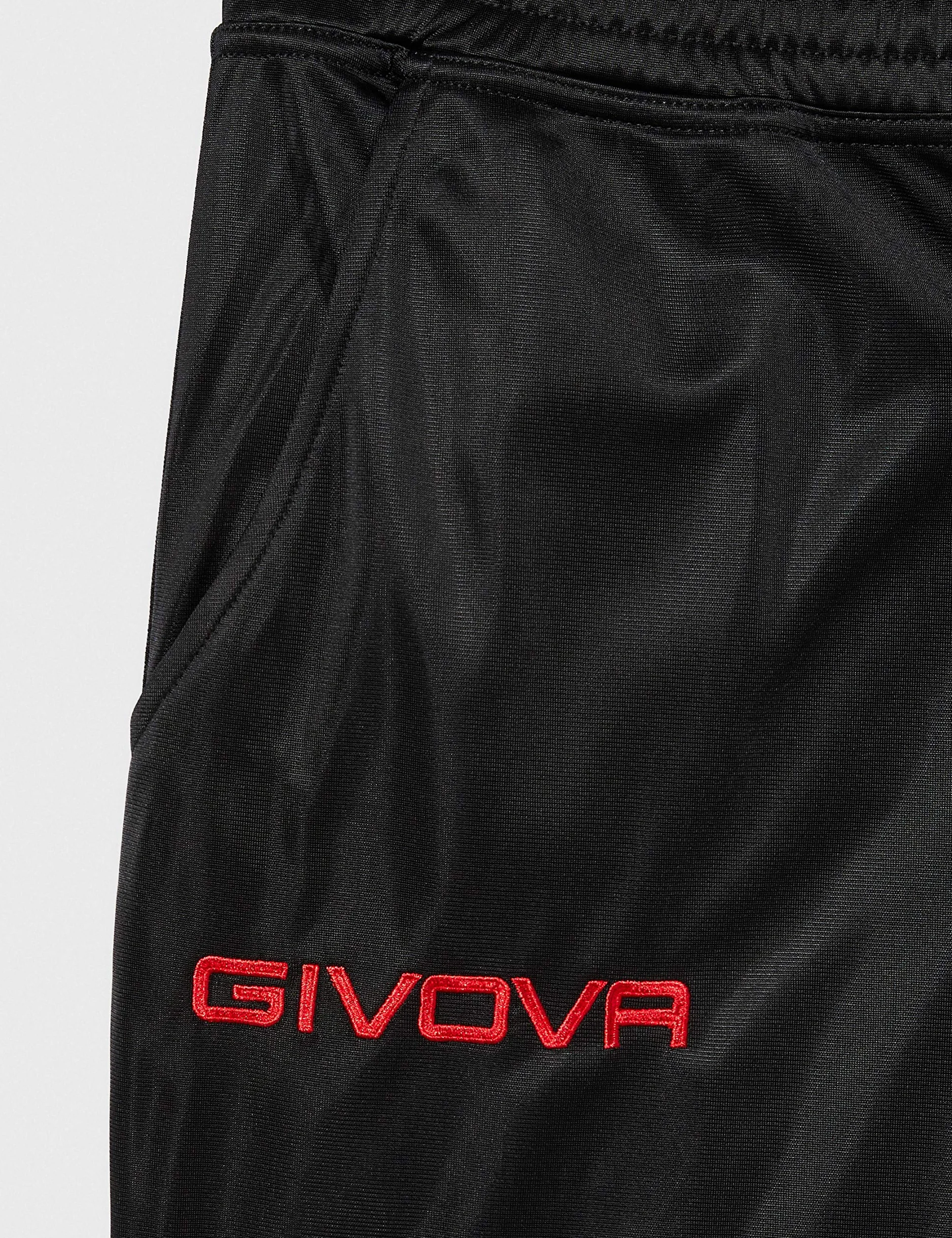 Givova Tr033 Jumpsuit czarno-czerwony 5XS