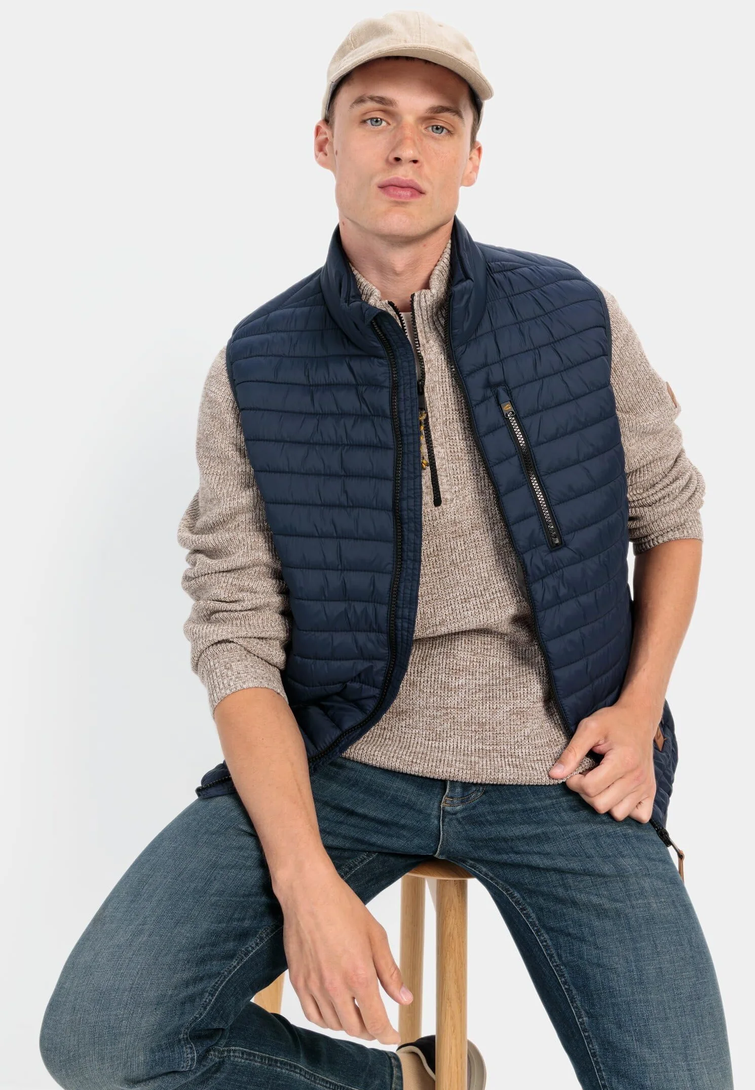 camel active Kamizelka Mężczyźni 460980-9e52