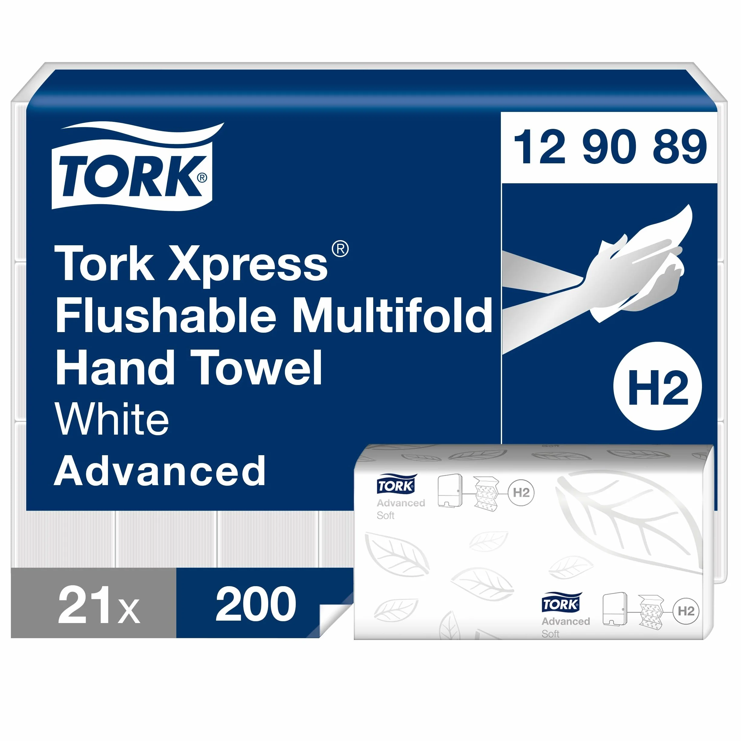 Tork Xpress łatwo rozpuszczalny ręcznik Multifold w składce wielopanelowej