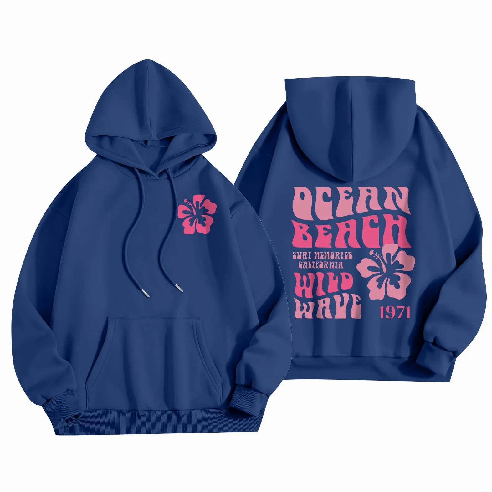 Różowa bluza z kapturem z motywem palmy dziewczęca bluza śliczne bluzy oversize bluza z kapturem damskie bluzy i bluzy z kapturem estetyczna damska bluza z kapturem z długim rękawem bluza z kapturem