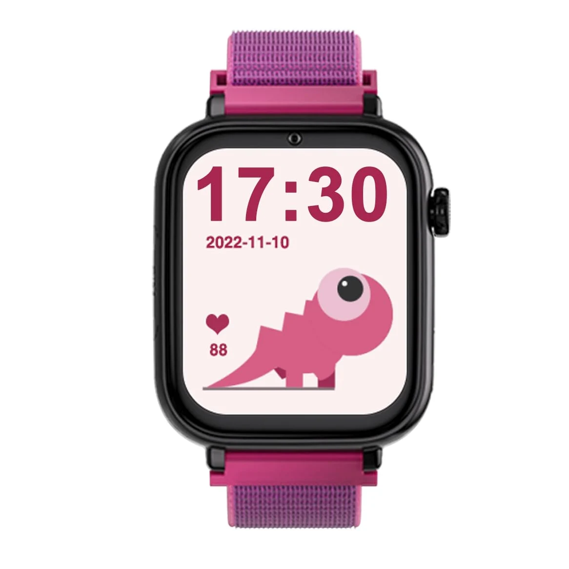 SaveFamily SaveWatch Plus 4G. Inteligentny zegarek dziecko. Połączenie, wideo, Face ID, Konfigurowalne paski, UltraSlim, Tapety, Muzyka, Bluetooth, App Store (Malina)