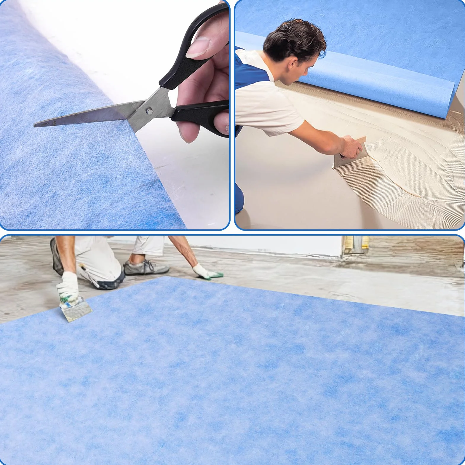 Folia uszczelniająca do prysznica, 1 x 10 m, taśma uszczelniająca premium, element prysznicowy, uszczelnienie wilgotnych pomieszczeń do łazienki, prysznica, tarasu, folia uszczelniająca do łazienki