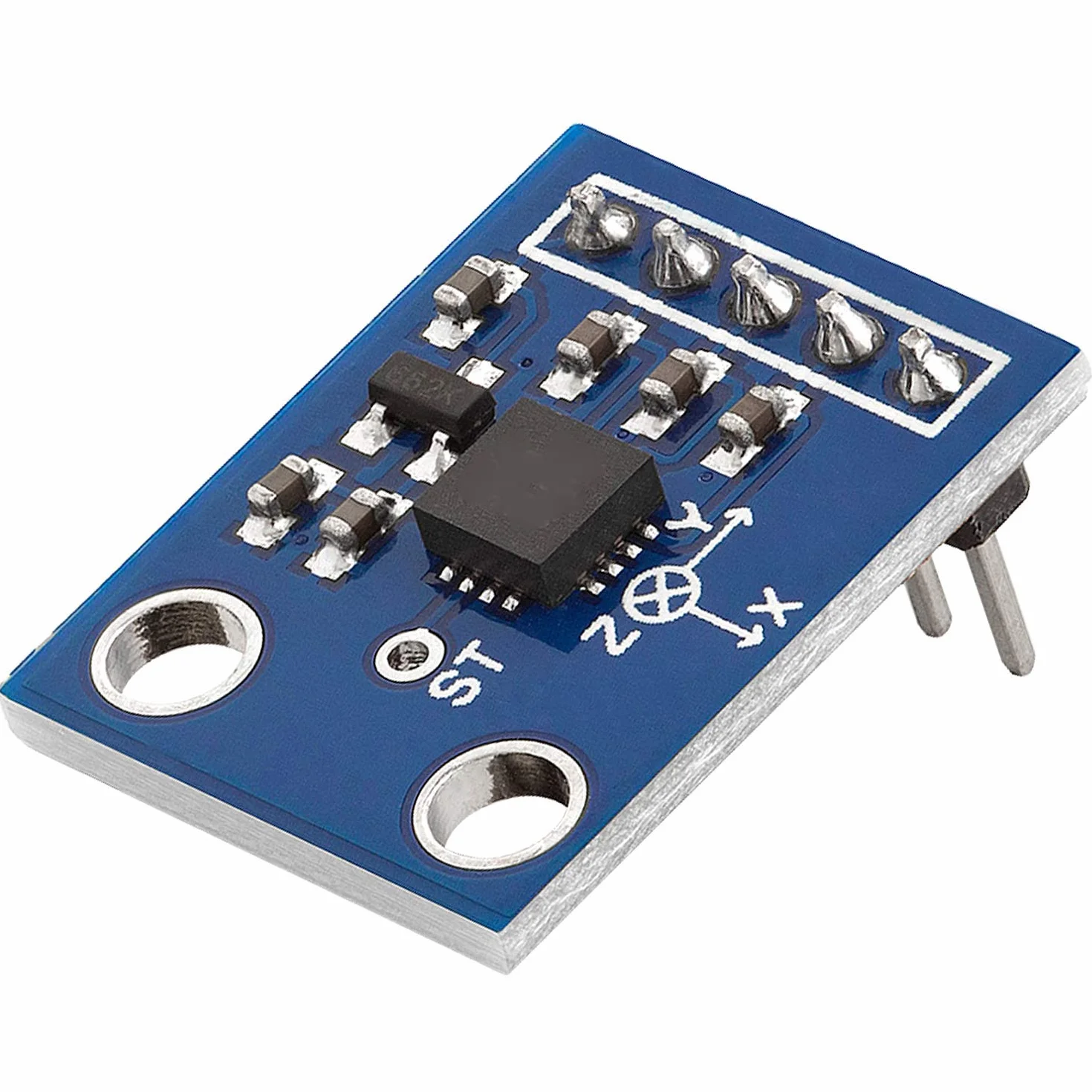 AZDelivery GY-61 Compatible with ADCL335 Przyspieszeniomierz 3-osiowy Moduł kąta nachylenia kompatybilny z Arduino i Raspberry Pi