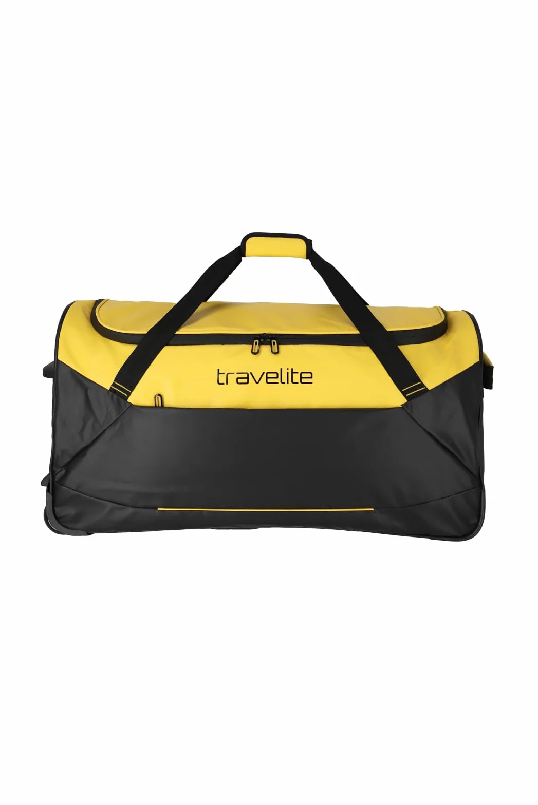 travelite Torba podróżna na kółkach z wodoodpornego materiału, żółty, 71 cm / 97 Liter, Torba podróżna na kółkach z wodoodpornego materiału