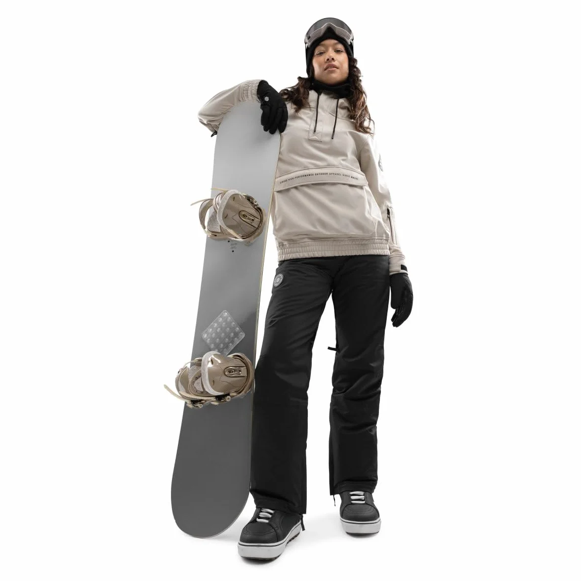 SIROKO W3-W Haboob Kurtka Snowboardowa z Kieszenią Kangurką dla Kobiet