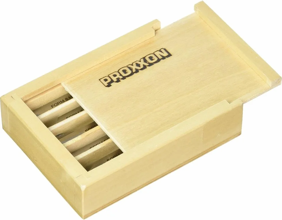 Proxxon Zestaw noży tokarskich, 5-częściowy HSS (8 x 8 x 80 mm), 24530