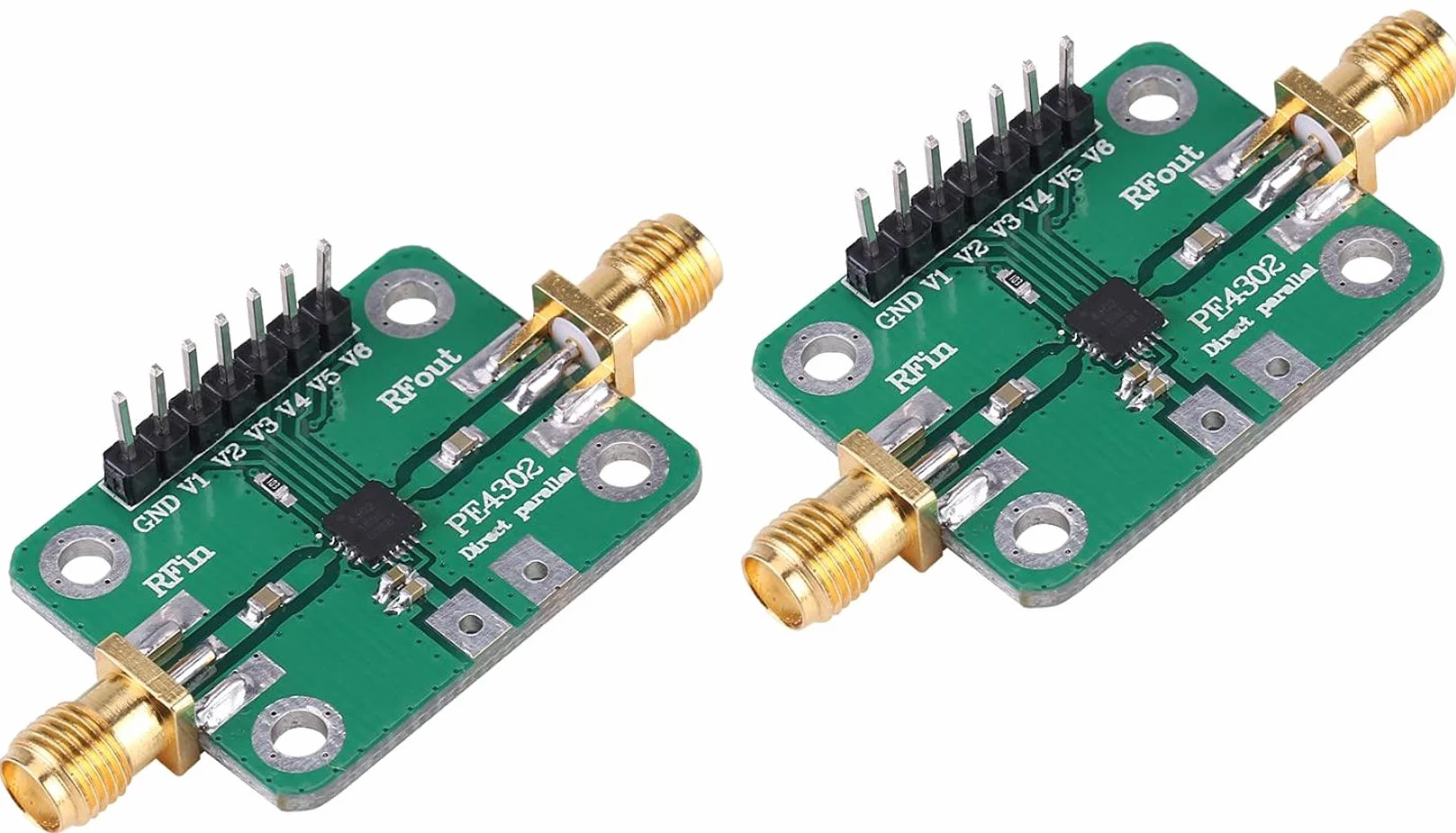 2 szt. PE4302 Sterowanie numeryczne Tłumik RF Natychmiastowy tryb równoległy 1 MHz-4 GHz;