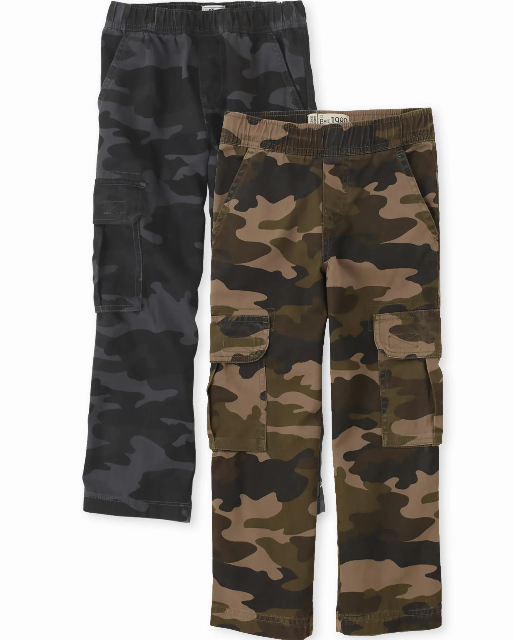 The Children's Place Boys Pull On Cargo Pants 2-pack - Spodnie Chłopcy