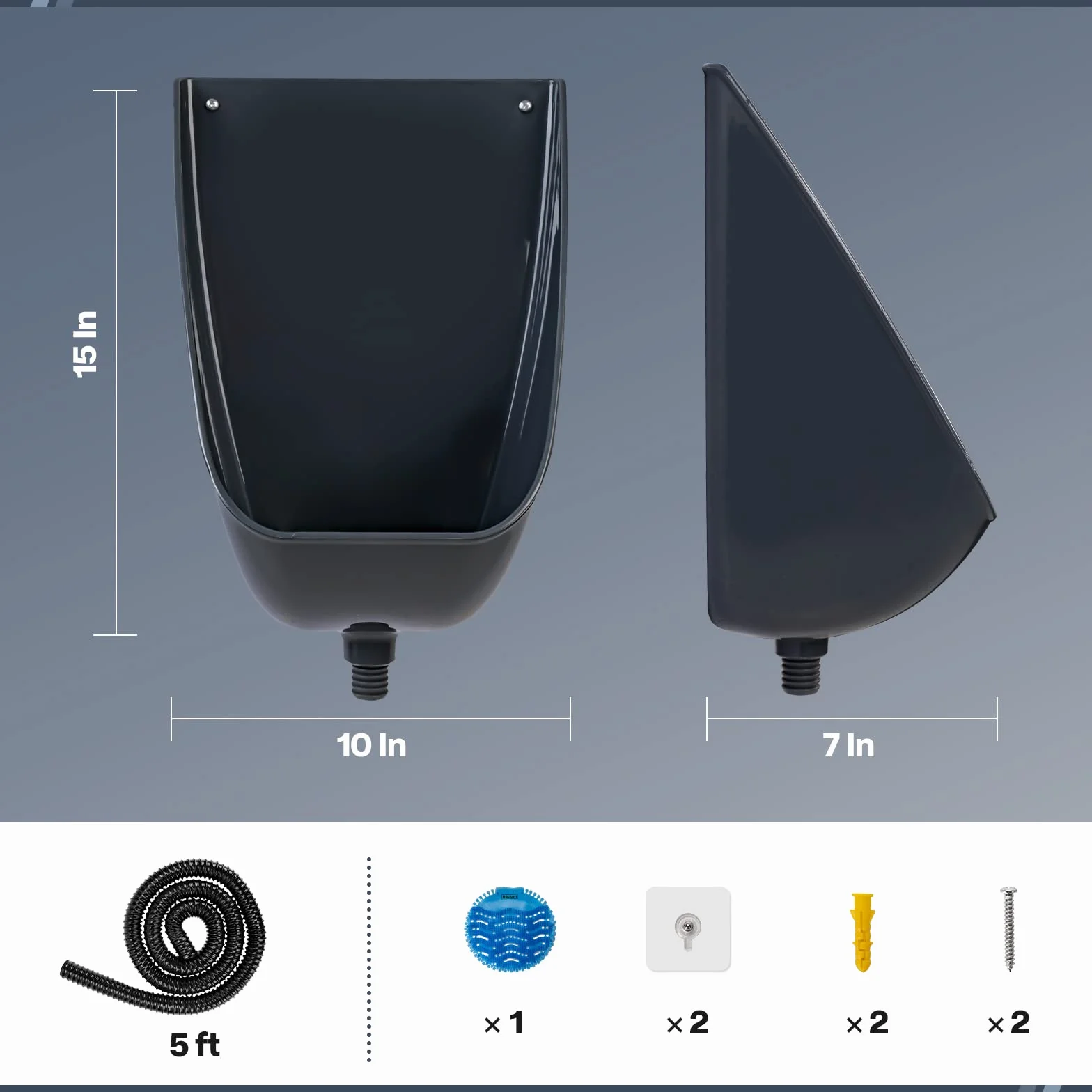 Plastikowe pisuary dla mężczyzn, szary, pisuar dla mężczyzn, pisuar, męski pisuar, toaleta zewnętrzna, pisuar męski, pisuar dla mężczyzn, bezwodny pisuar, rozdzielacz moczu, pisuary dla