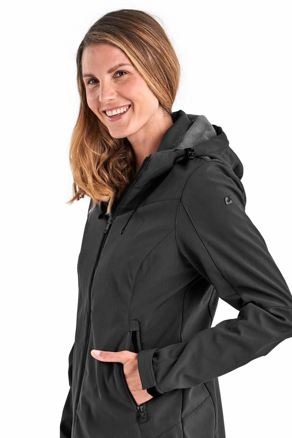 Killtec Kurtka Softshell Outdoorowa z Odpinanym Kapturem Women's