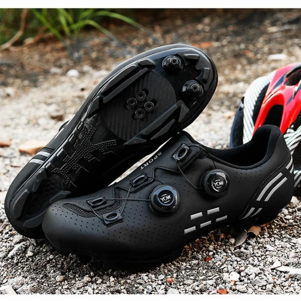 Buty do roweru górskiego, do wewnątrz, na zewnątrz, buty do jazdy konnej, męskie i damskie, outdoorowe, MTB, oddychające, antypoślizgowe, kompatybilne z pedałem SPD, unisex, buty rowerowe