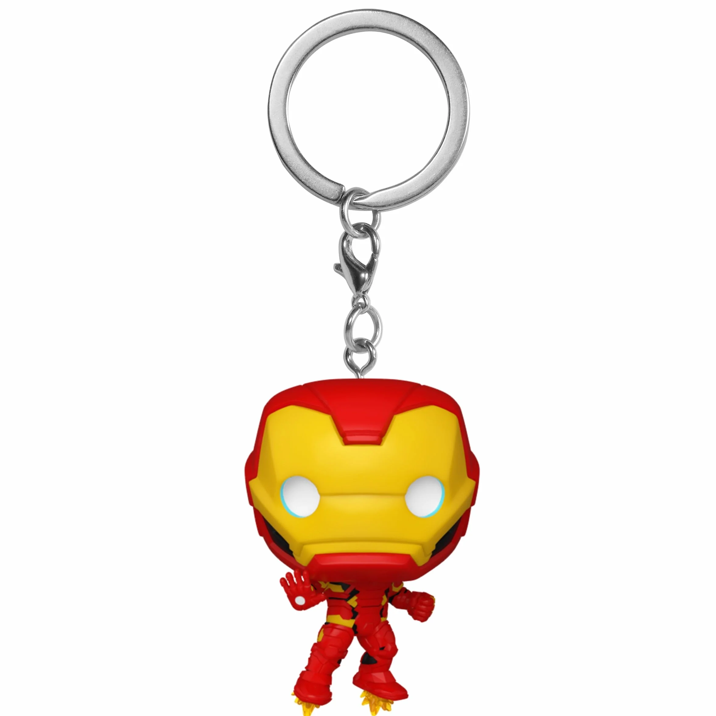 Funko POP! Keychain: Marvel NC - Iron Man - Marvel Comics Novelty Keyring - kolekcjonerska mini figurka - wypełniacz do pończoch - pomysł na prezent - oficjalny towar - fani komiksów