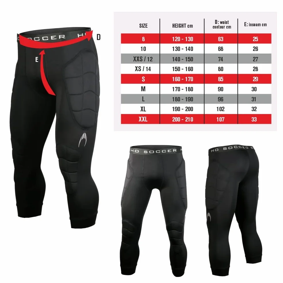 HO Soccer Spodnie Do Noszenia 3/4 Raven Sr - Spodnie sportowe Uniseks