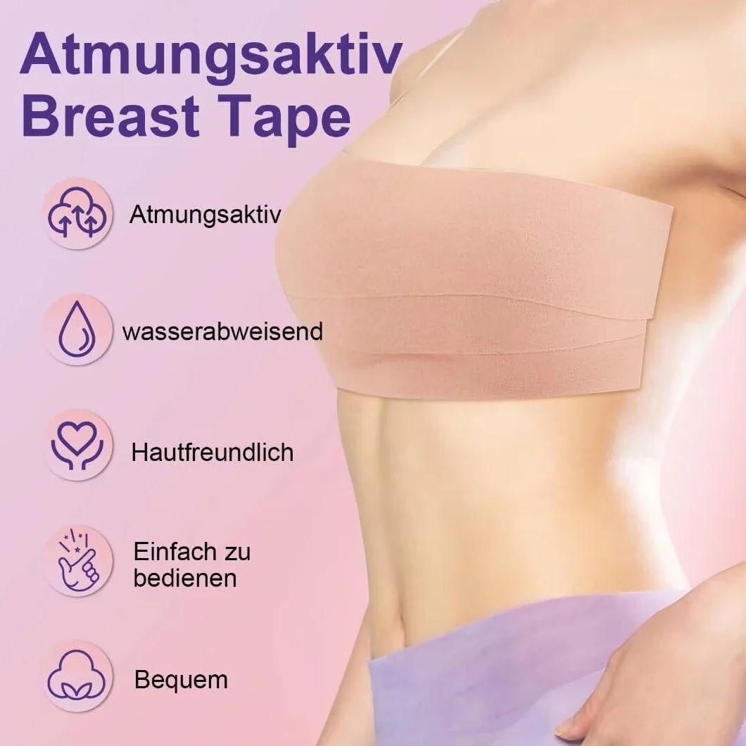 Taśma typu Boob, taśma push up, modna taśma, niewidoczna nakładka na sutki, silikonowa osłona na sutki, do dużych piersi, A-G Cup