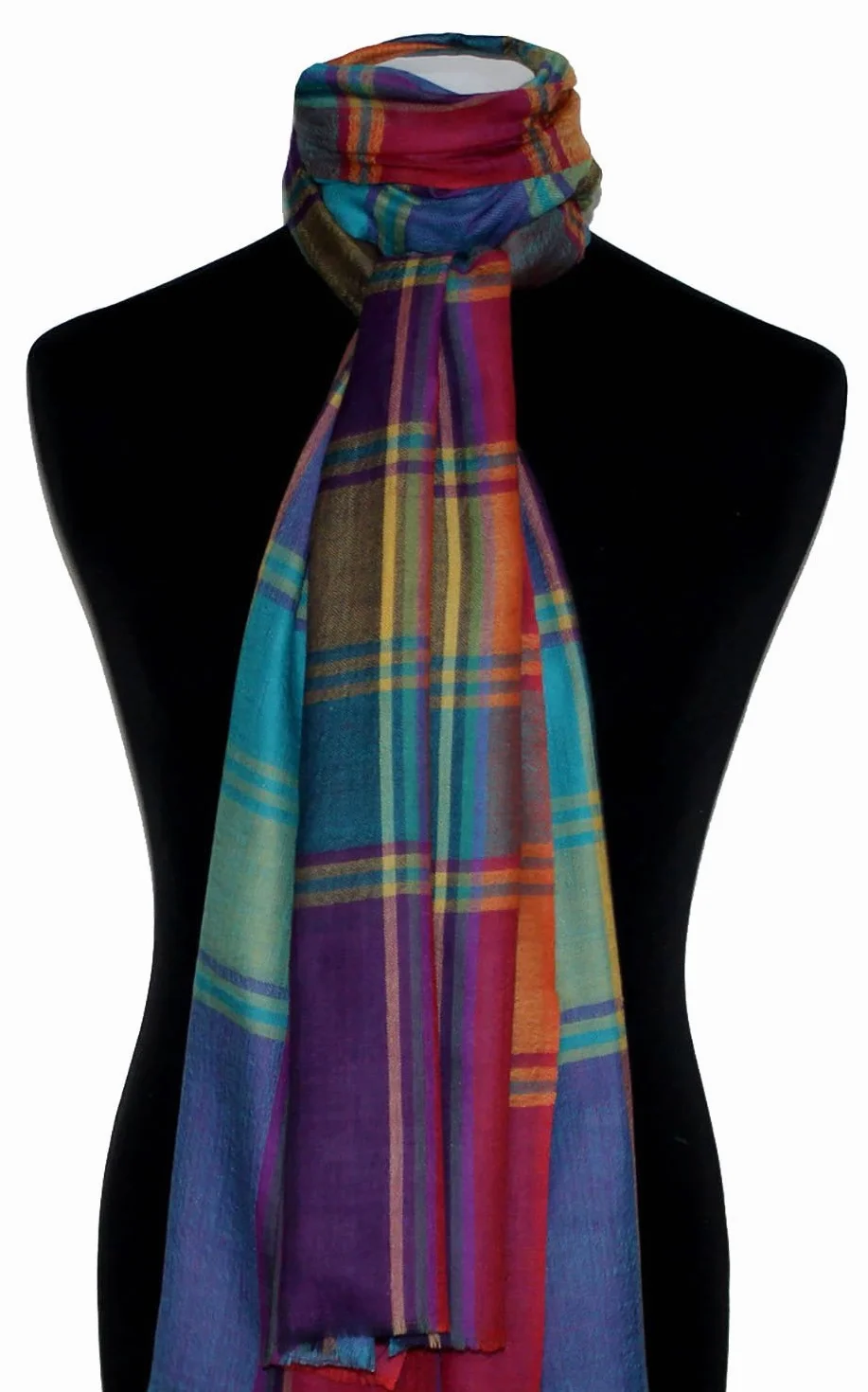 Lorenzo Cana Pashmina damski szal 100% kaszmirowy kaszmir pashmina