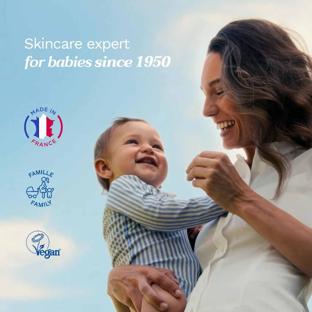Mustela - Krem przeciwsłoneczny o bardzo wysokim współczynniku ochrony SPF 50+, do twarzy i ciała dla niemowląt i dzieci, 100 ml