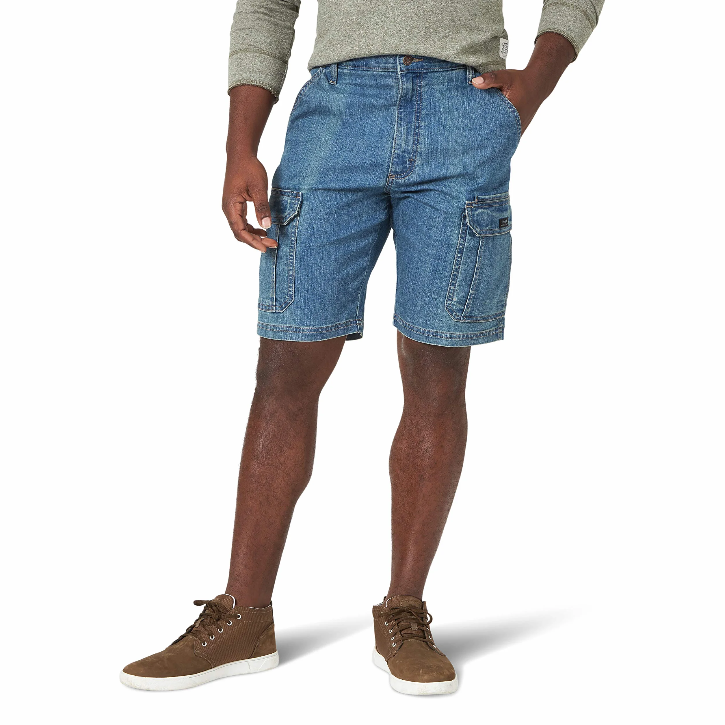 Wrangler Authentics Zm6admd - bermudy cargo Mężczyźni