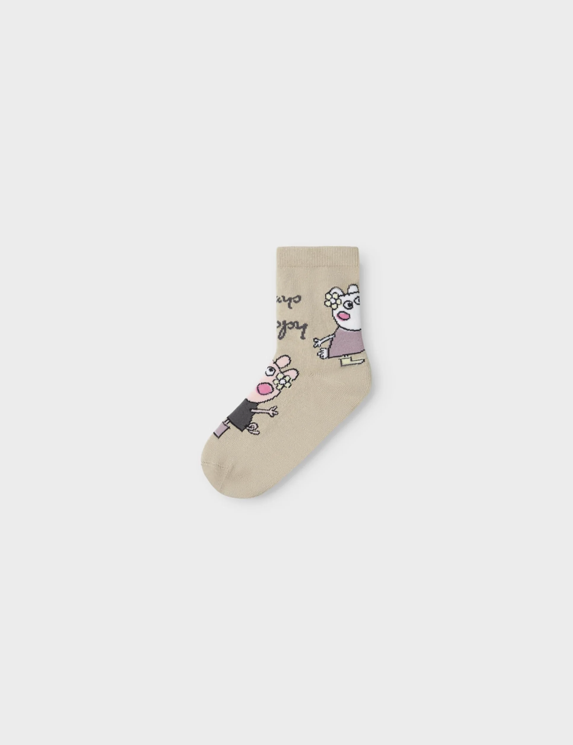 Nmfdassa Peppapig 3P Sock Cplg skarpety, dziki bez, 31