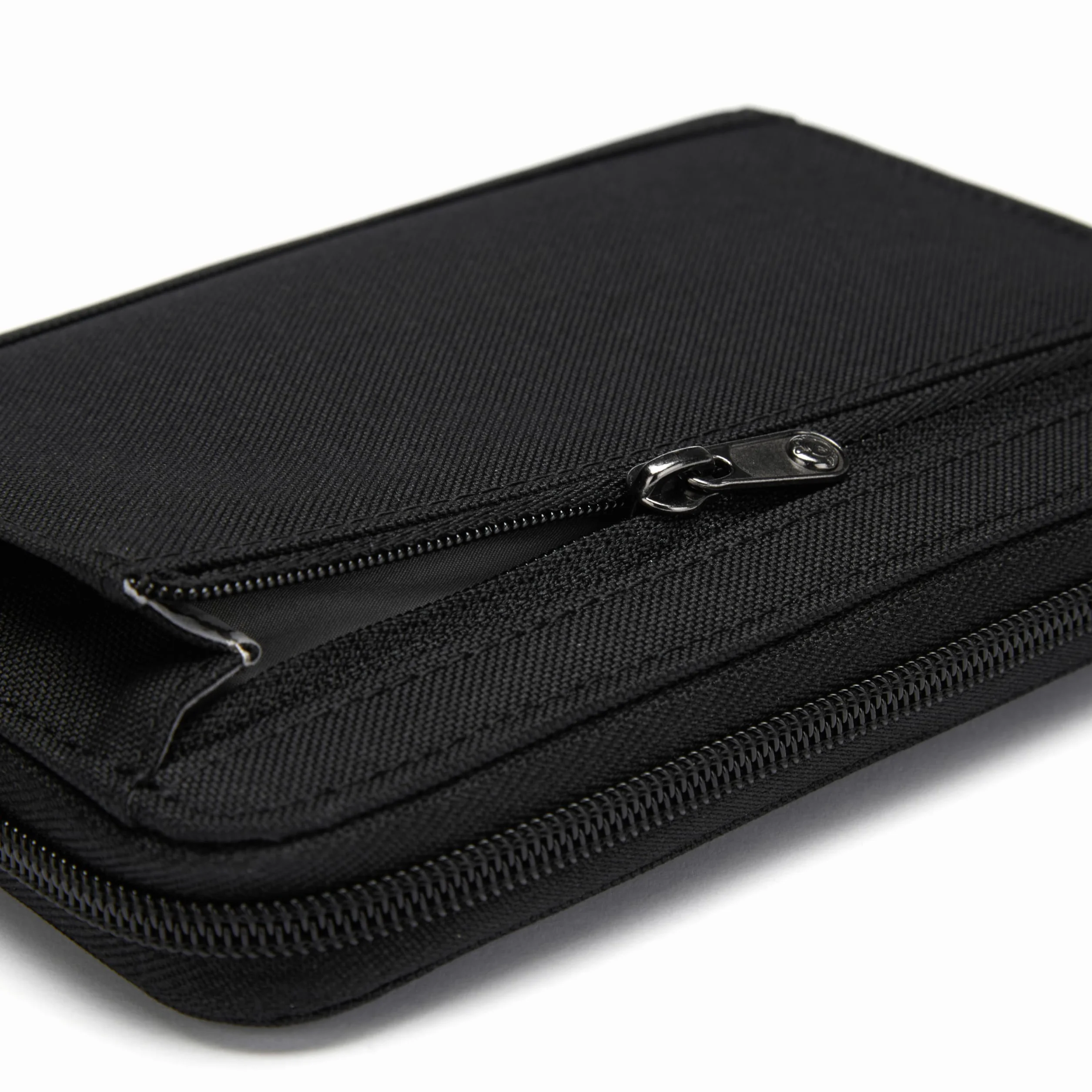 Pacsafe Kompaktowy organizer podróżny, blokujący RFIDsafe RFID, czarny (Jet Black), rozmiar uniwersalny, blokujący RFID Rfidsafe kompaktowy organizer podróżny