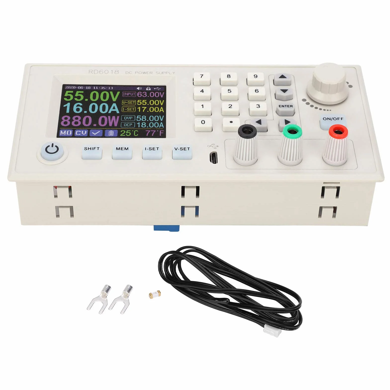 Moduł Boost CNC DC-DC Zasilacz Regulowany Step Up Down 6-70V do 0-60V RD6018