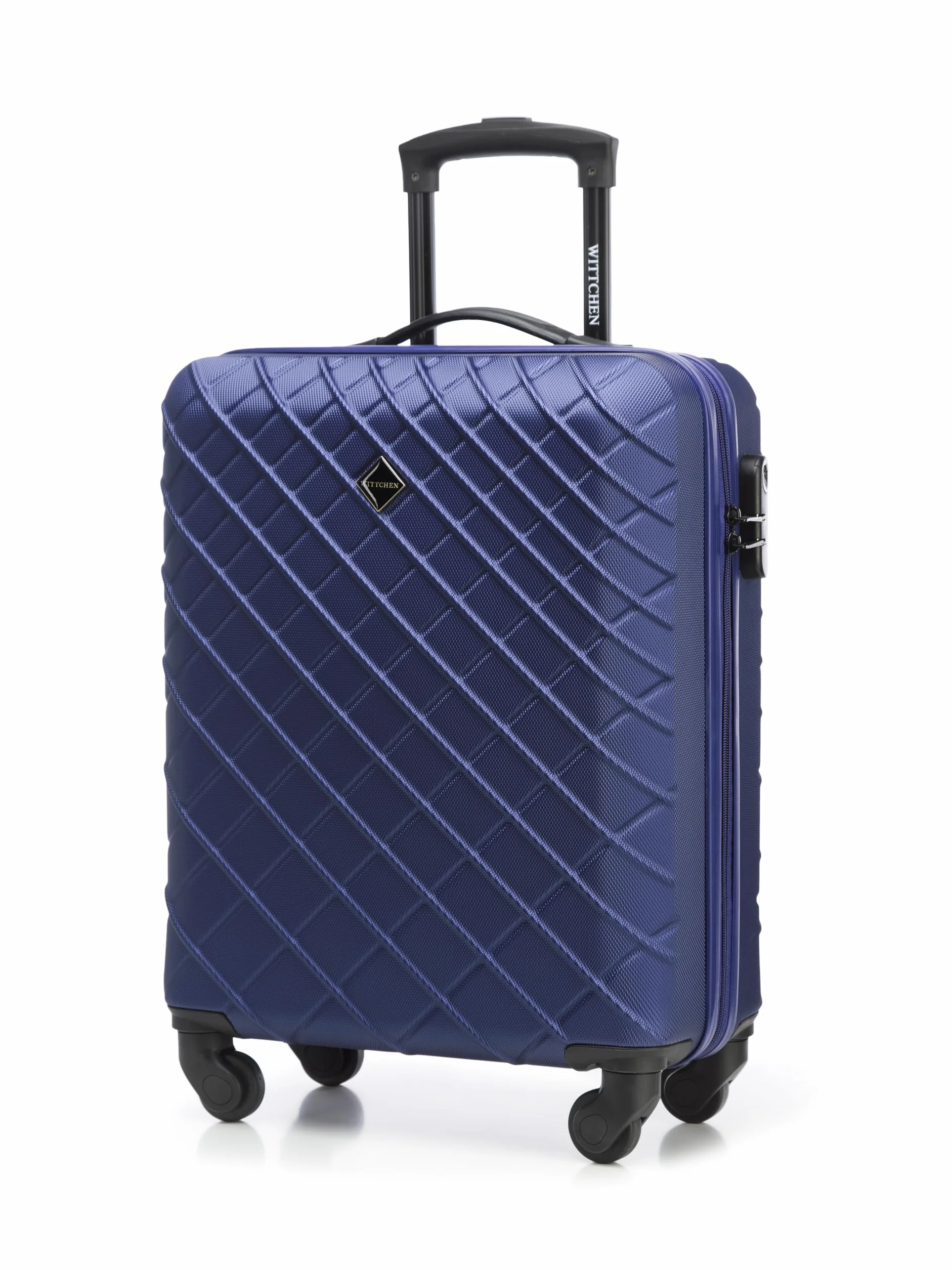 WITTCHEN Walizka bagaż podręczny twarda ABS 36L 55x40x20 cm Ciemnoniebieski