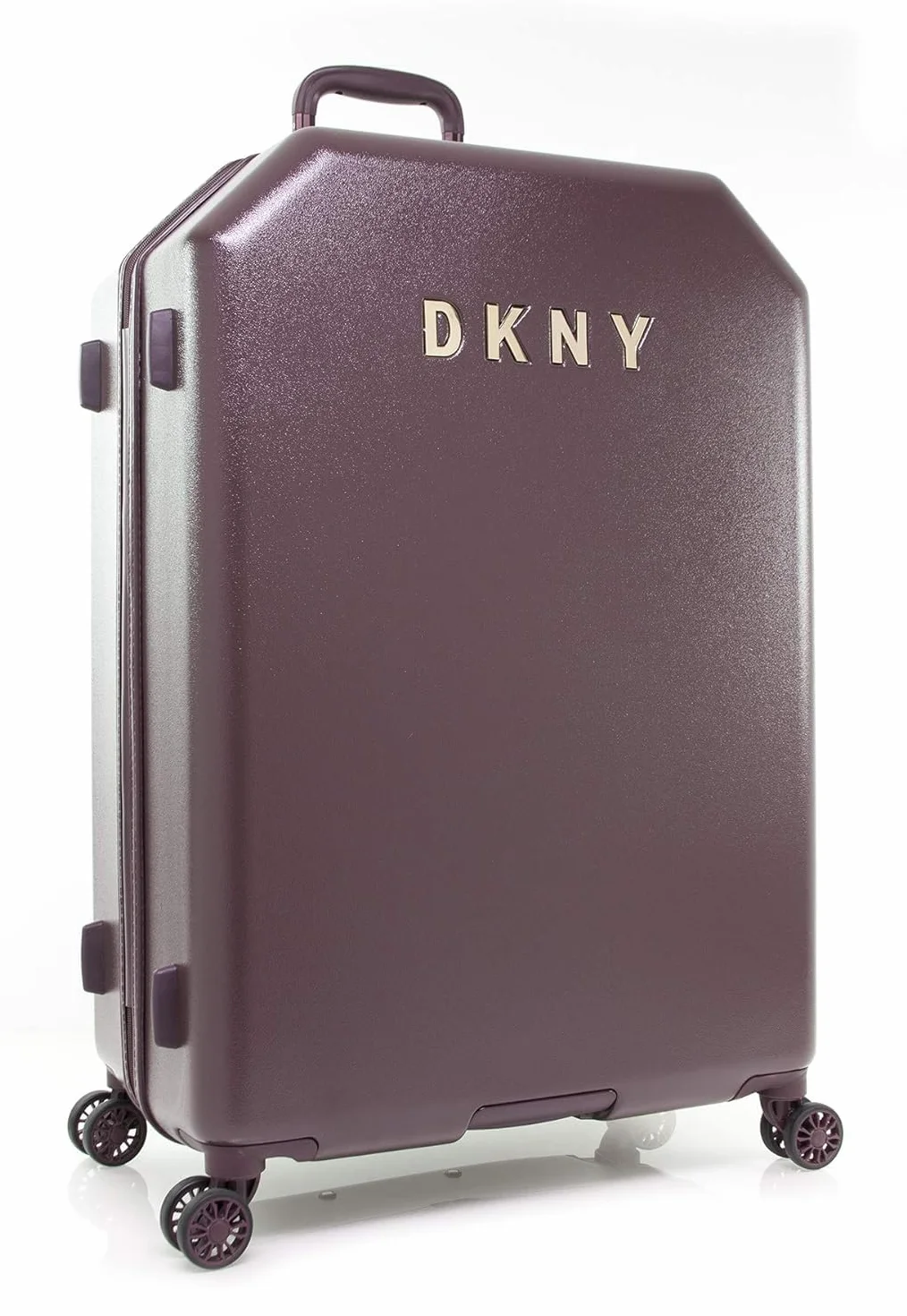 DKNY Metalowe logo Aufrecht 30 Inch Upright Gepäck Burgund Allure