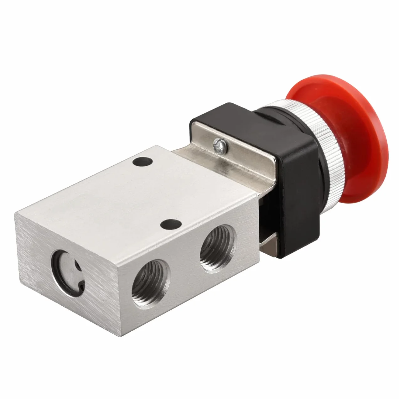 heschen Pneumatyczny momentary czerwony płaski zawór mechaniczny jm-06 a 3 Way 2 pozycja PT1/4 zwykle zamknięty