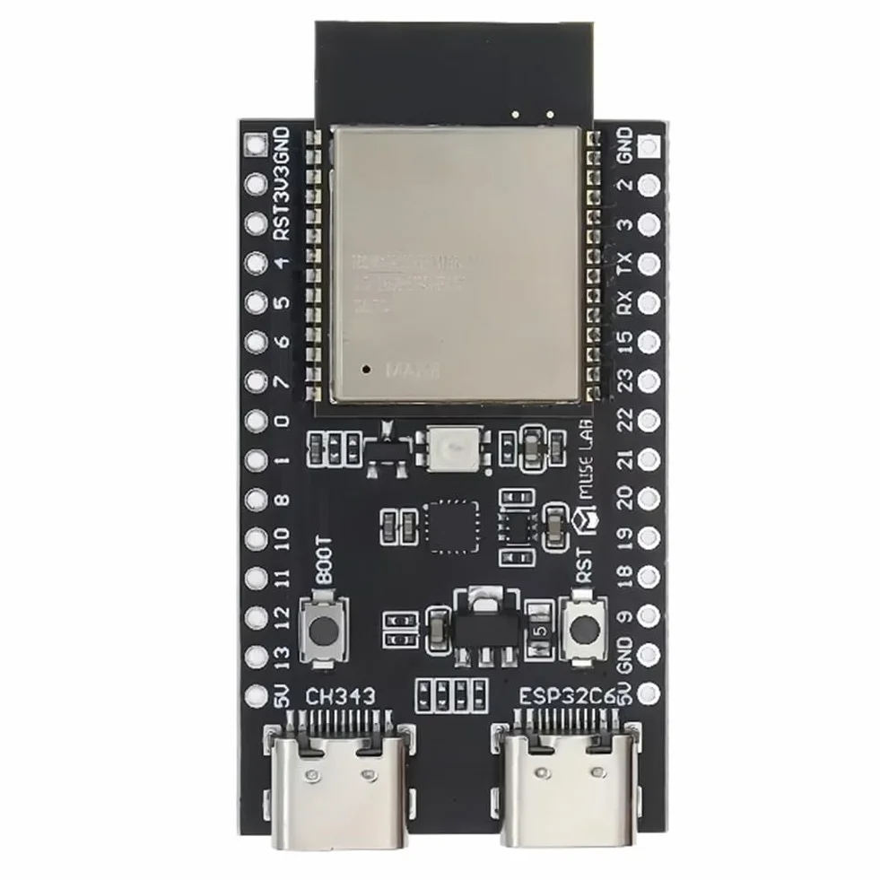 C6 deska do projektowania ESP 32 Core Board -C6 WiFi + Bluetooth Internet rzeczy Dual Typ-C ESP 32 Core Board -C6-DevKit C N4R2