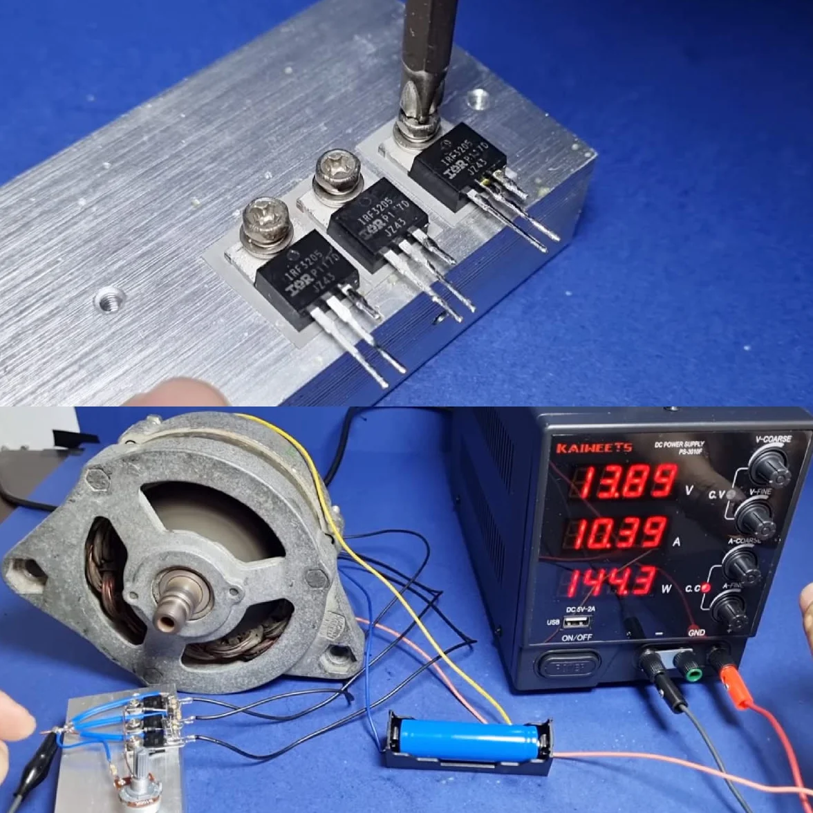 20 sztuk IRF3205 3205 tranzystor Mosfete, kanał N 110 A, 55 V, MOSFET TO-220AB z radiatorem, śrubokręt gumowo-silikonowy dla majsterkowiczów