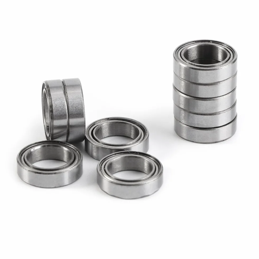 10 sztuk 6700ZZ cienkie stalowe łożysko kulkowe ze stali cienkiej z głębokim rowkiem podwójnie ekranowane 10 mm x 15 mm x 4 mm