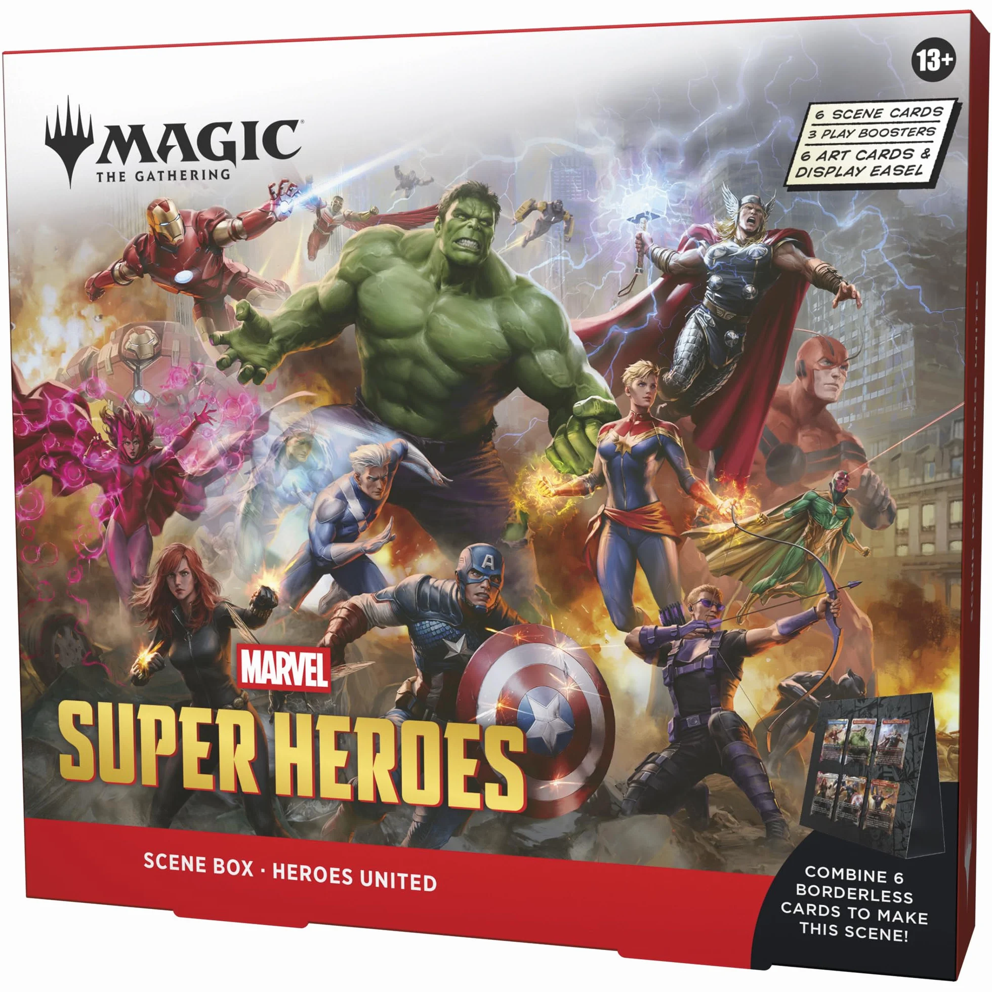 Magic: The Gathering | Pakiet fabularny Marvel Super Heroes — Heroes United (Wersja Angielska)