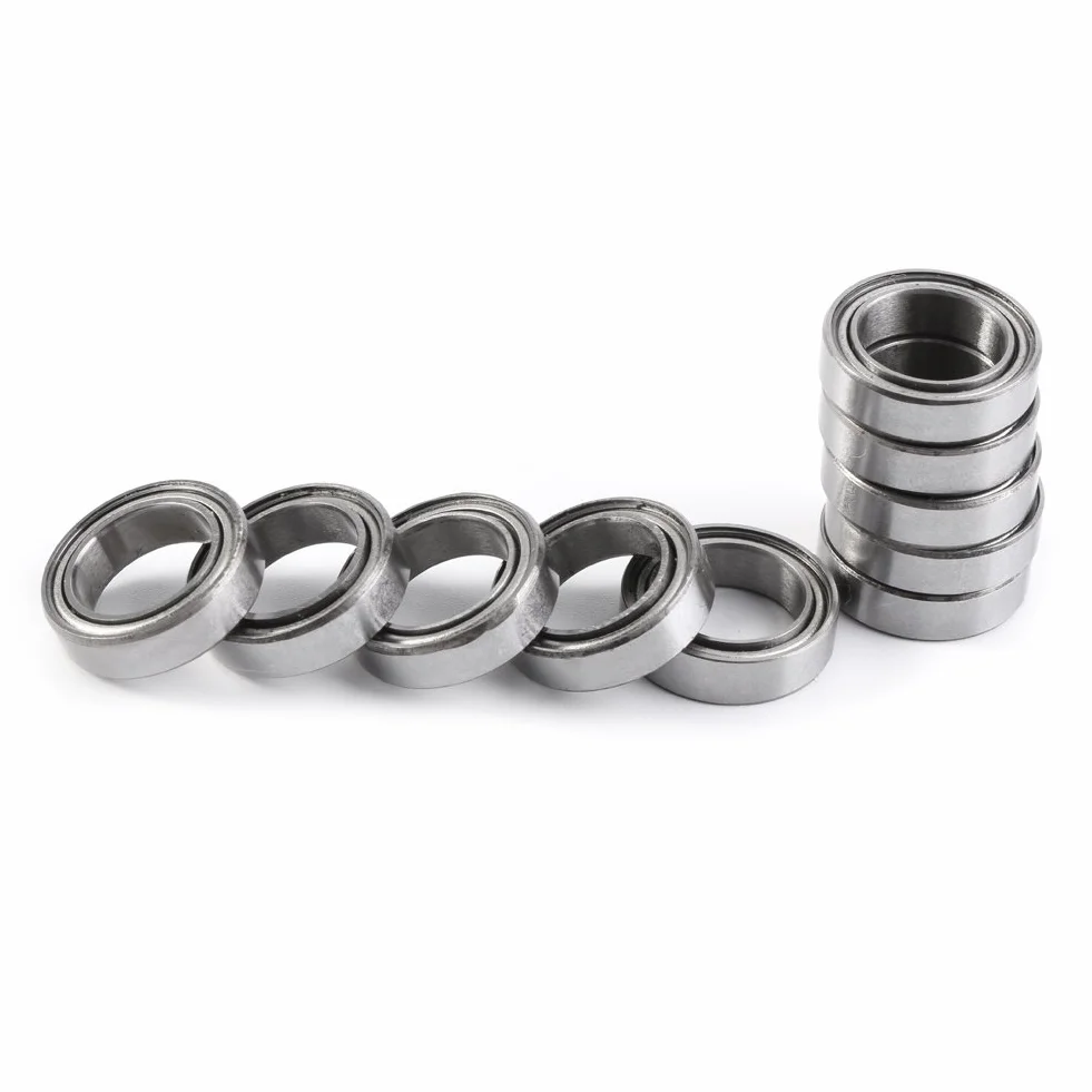 10 sztuk 6700ZZ cienkie stalowe łożysko kulkowe ze stali cienkiej z głębokim rowkiem podwójnie ekranowane 10 mm x 15 mm x 4 mm