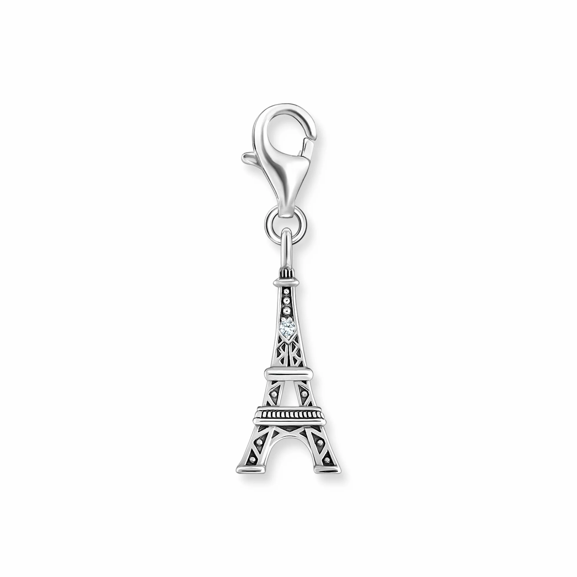 THOMAS SABO Zawieszka damska ze srebra próby 925, cyrkonia 32026448, One Size, Srebro szterlingowe, Cyrkonia biała