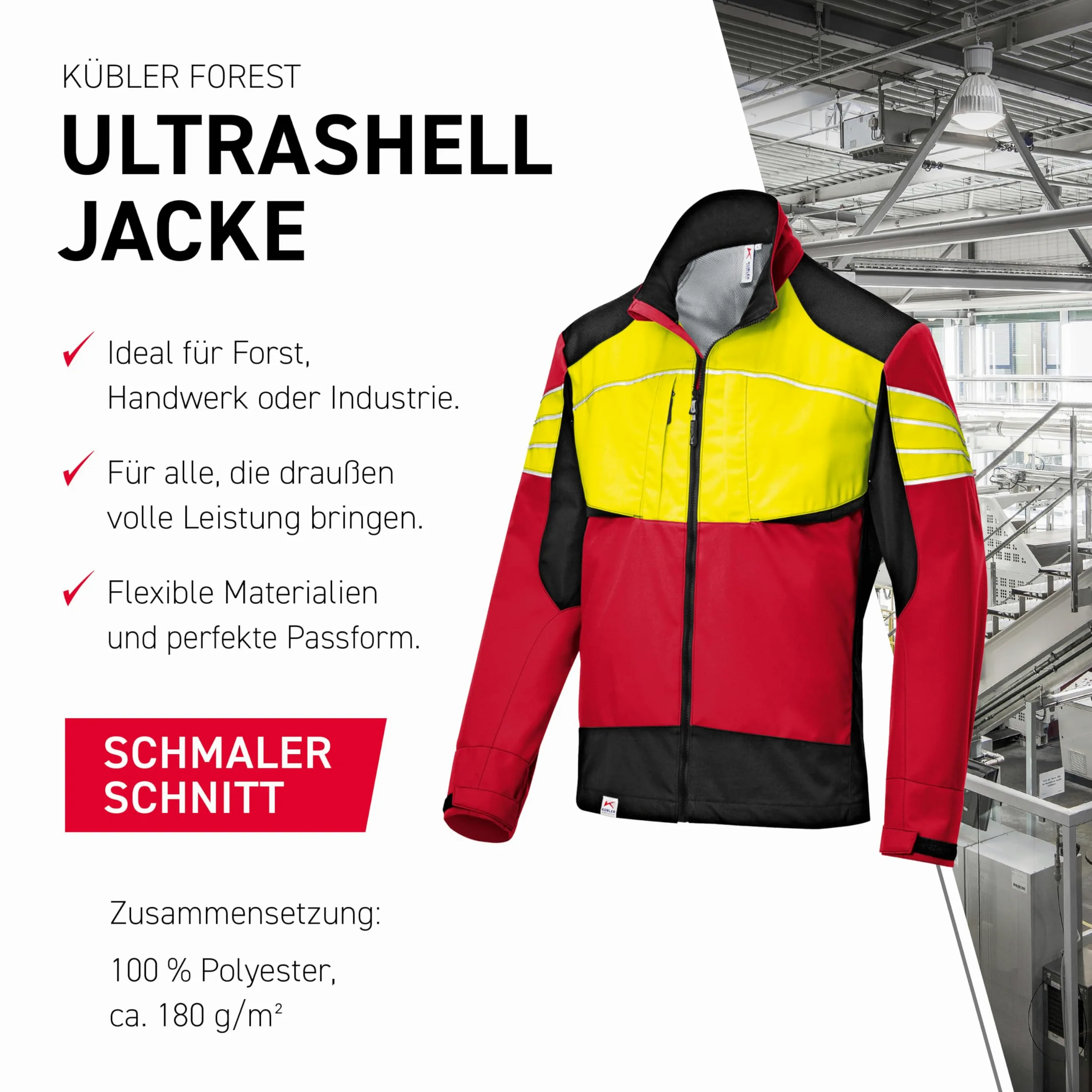 KÜBLER Workwear Kurtka Uniseks Kübler Forest Ultrashell Arbeitsjacke