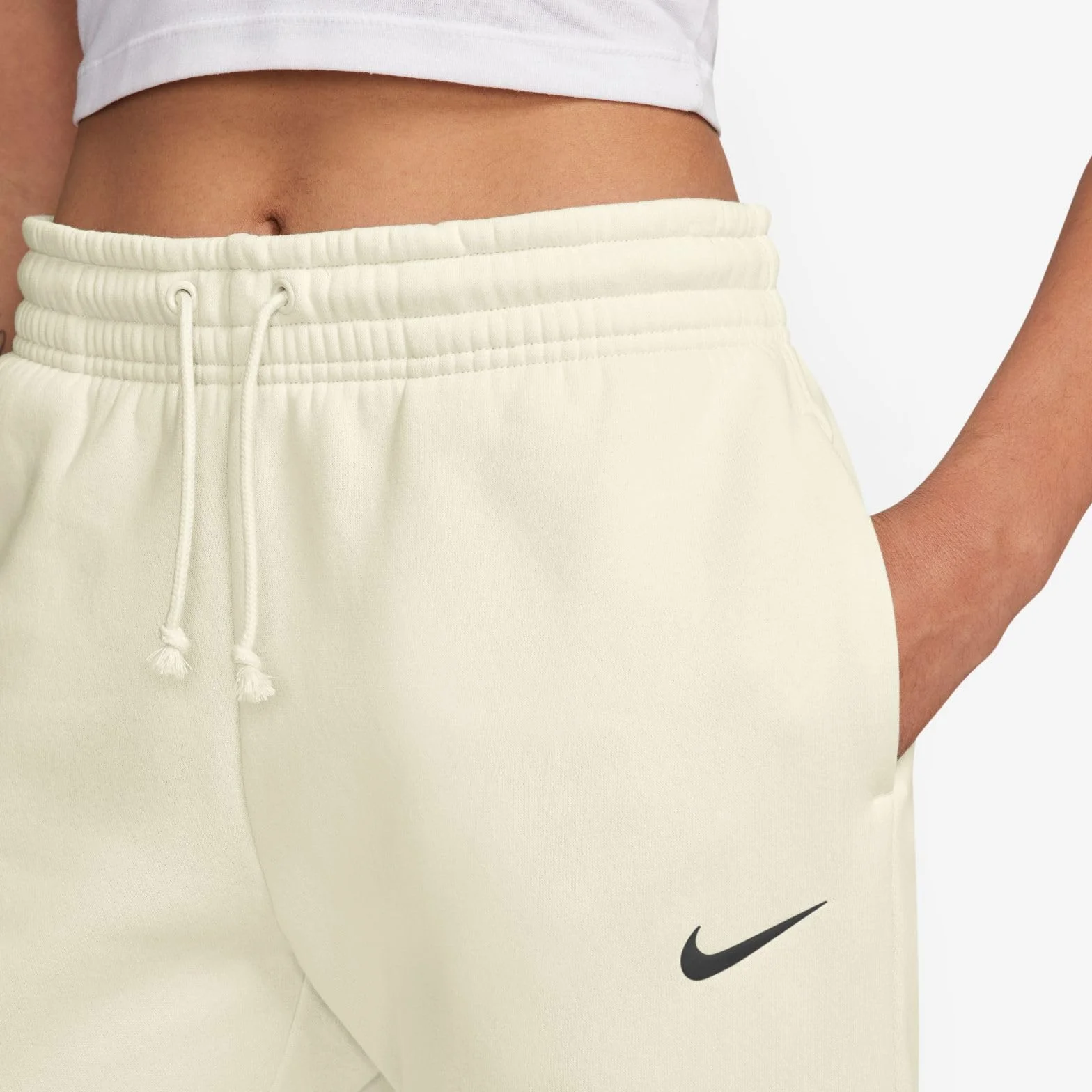 NIKE Nike Sportswear Phoenix Fleece Women's Mid-rise Sweatpants - Spodnie lekkoatletyczne Kobiety