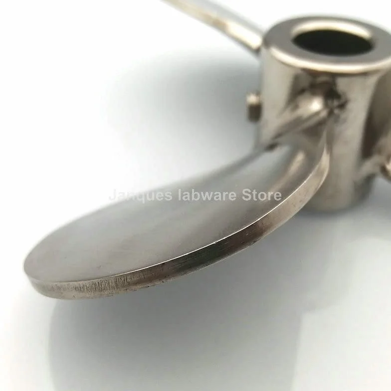 1 szt. OD 60 mm do 200 mm wirnik ze stali nierdzewnej typ trzy - ostrze mieszadło dyspersja wiosło mieszadło farba farba emulsja ostrze (rozmiar: OD60mm-otwór8mm)