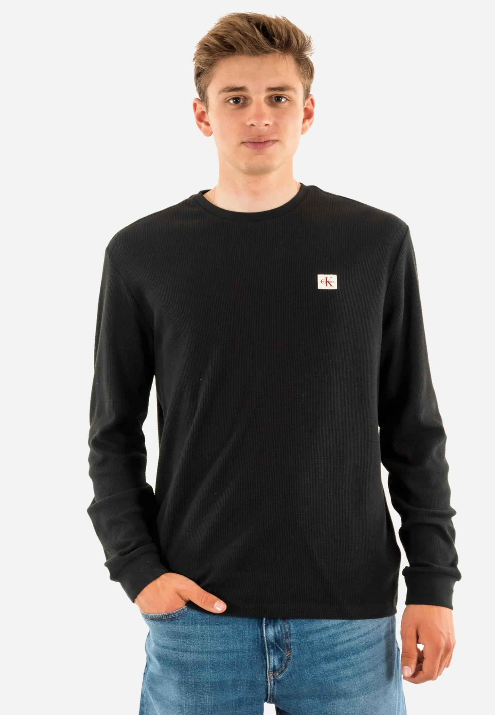 Calvin Klein Jeans Koszulki męskie czarny XL
