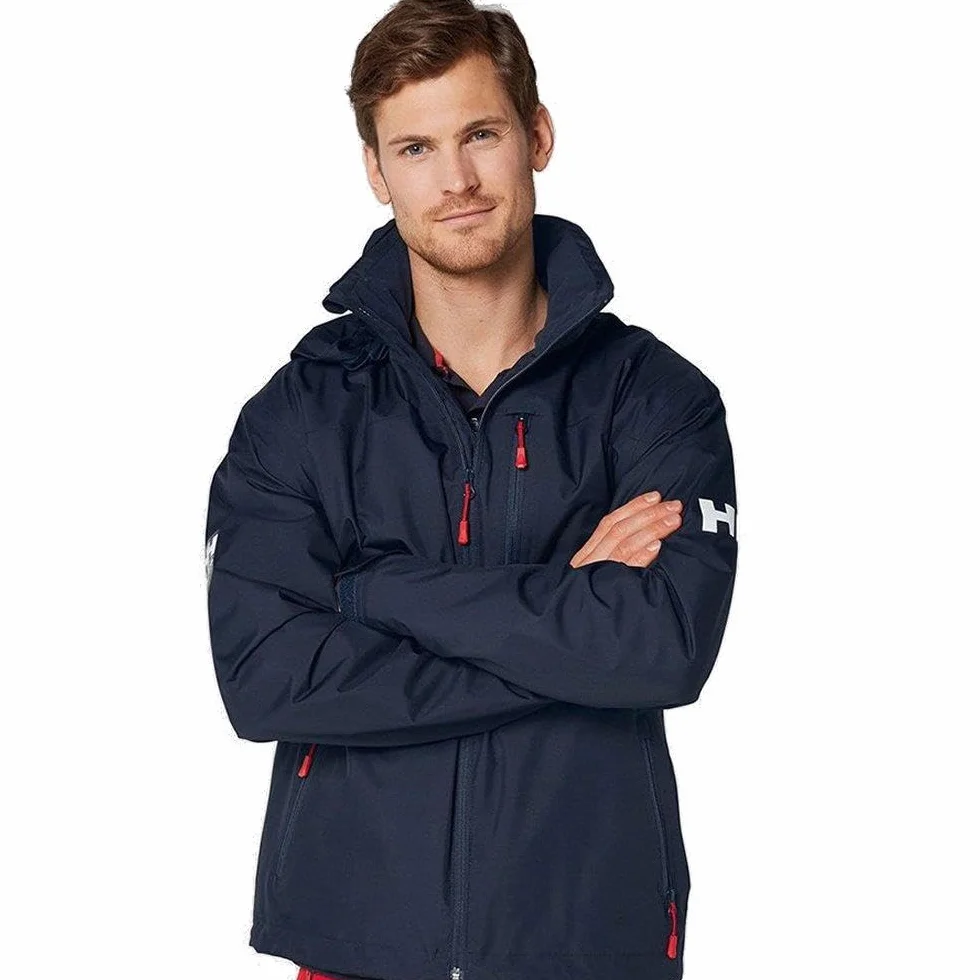 Helly-Hansen Mężczyźni Crew Hooded Midlayer Kurtka, Granatowy, XXL