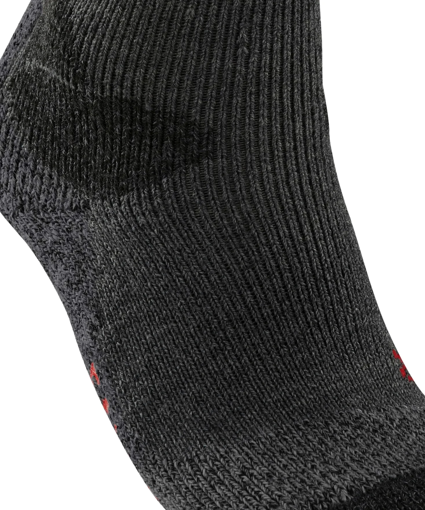 FALKE Mężczyźni Skarpety do wędrówek TKX Expedition M So wełna materiał funkcjonalny przeciw pęcherzom grube 1 Para, Szary Asphalt Melange 3180, 42-43
