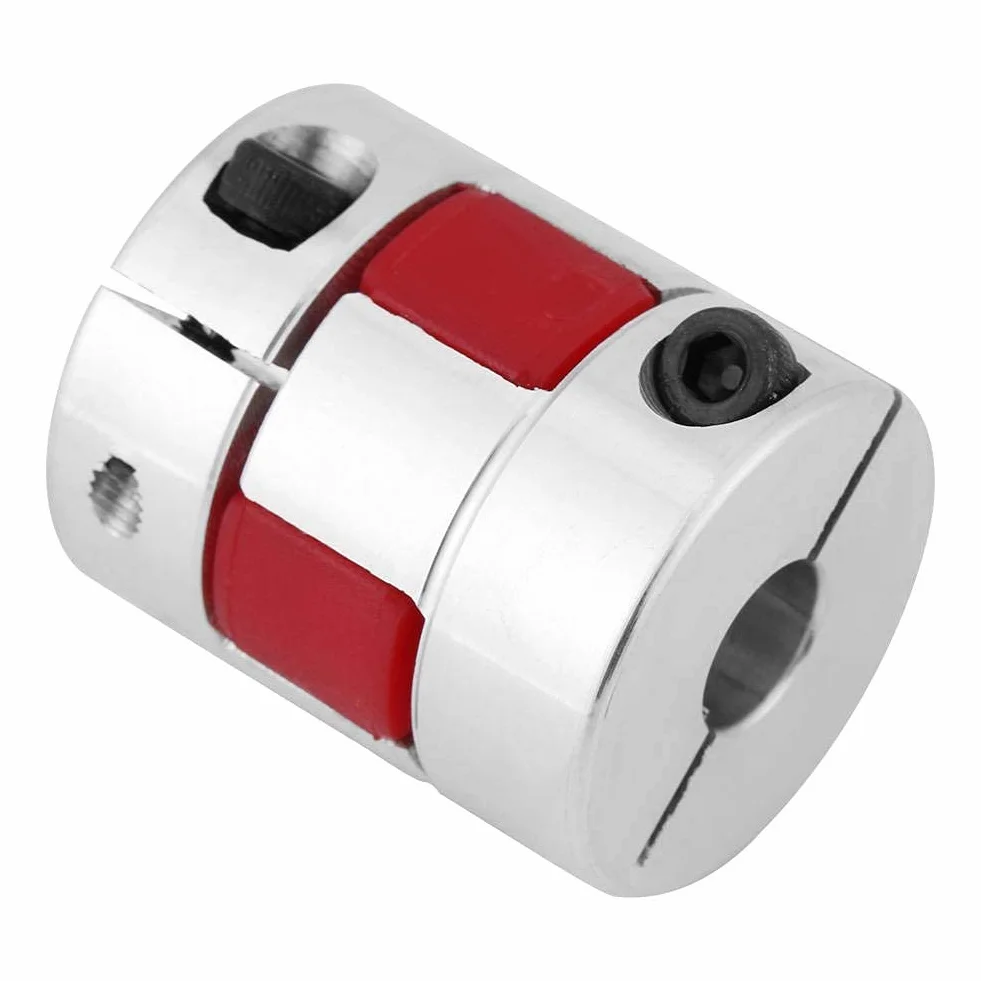 Sprzęgło wału 8mm do 12mm Wał Śliwka Elastyczny łącznik Wał łączący ze stopu aluminium Śliwka do silnika krokowego 8mm