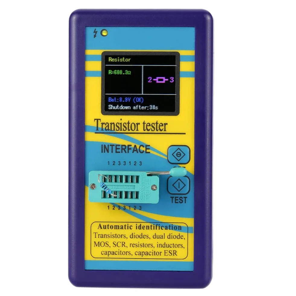 DollaTek M328 uniwersalny tester tranzystorowy, rezystancja diodowa, pojemno?? ESR, miernik LCR
