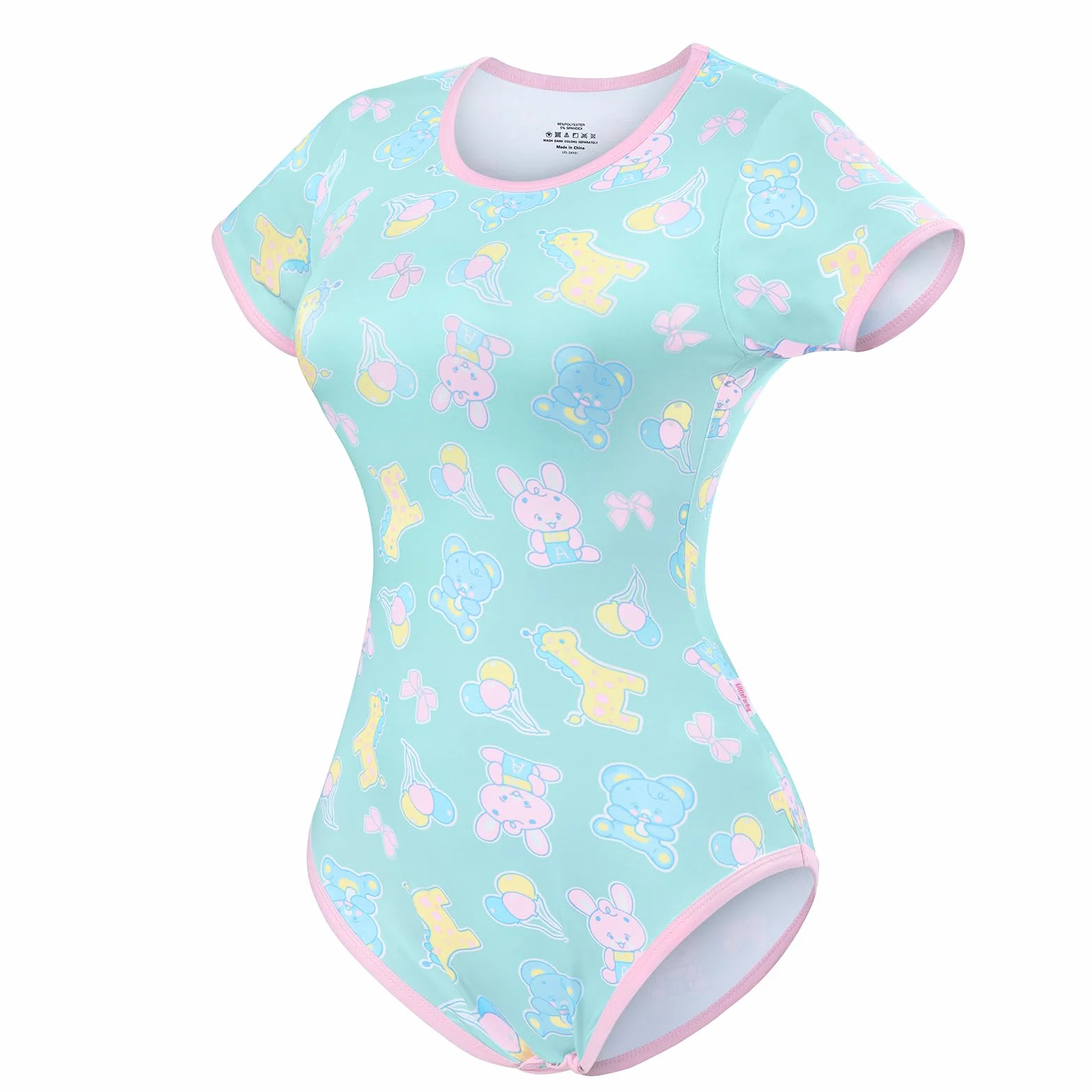 LittleForBig Jedwabiste śpioszki Onesie Piżama Body Baby Parade