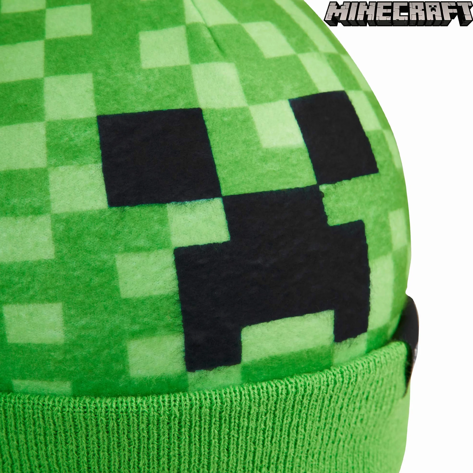 Minecraft Chłopcy Czapka czapki i rękawiczki ustawione dla chłopców i dziewcząt, Jeden Rozmiar 2 -częściowy zestaw