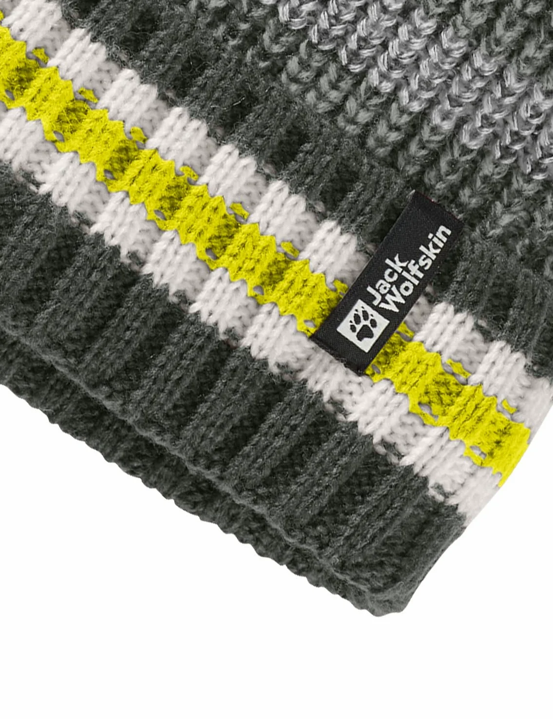 Jack Wolfskin - Night Hiker Beanie K, beret dziecięcy Unisex, Slate Green,