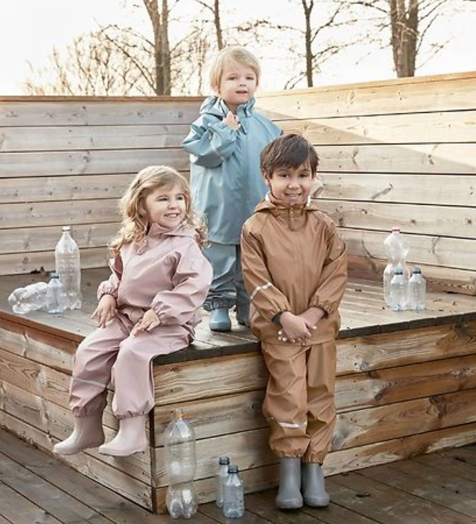 Celavi Unisex Basic Recycle Pu Rainwear Set 110